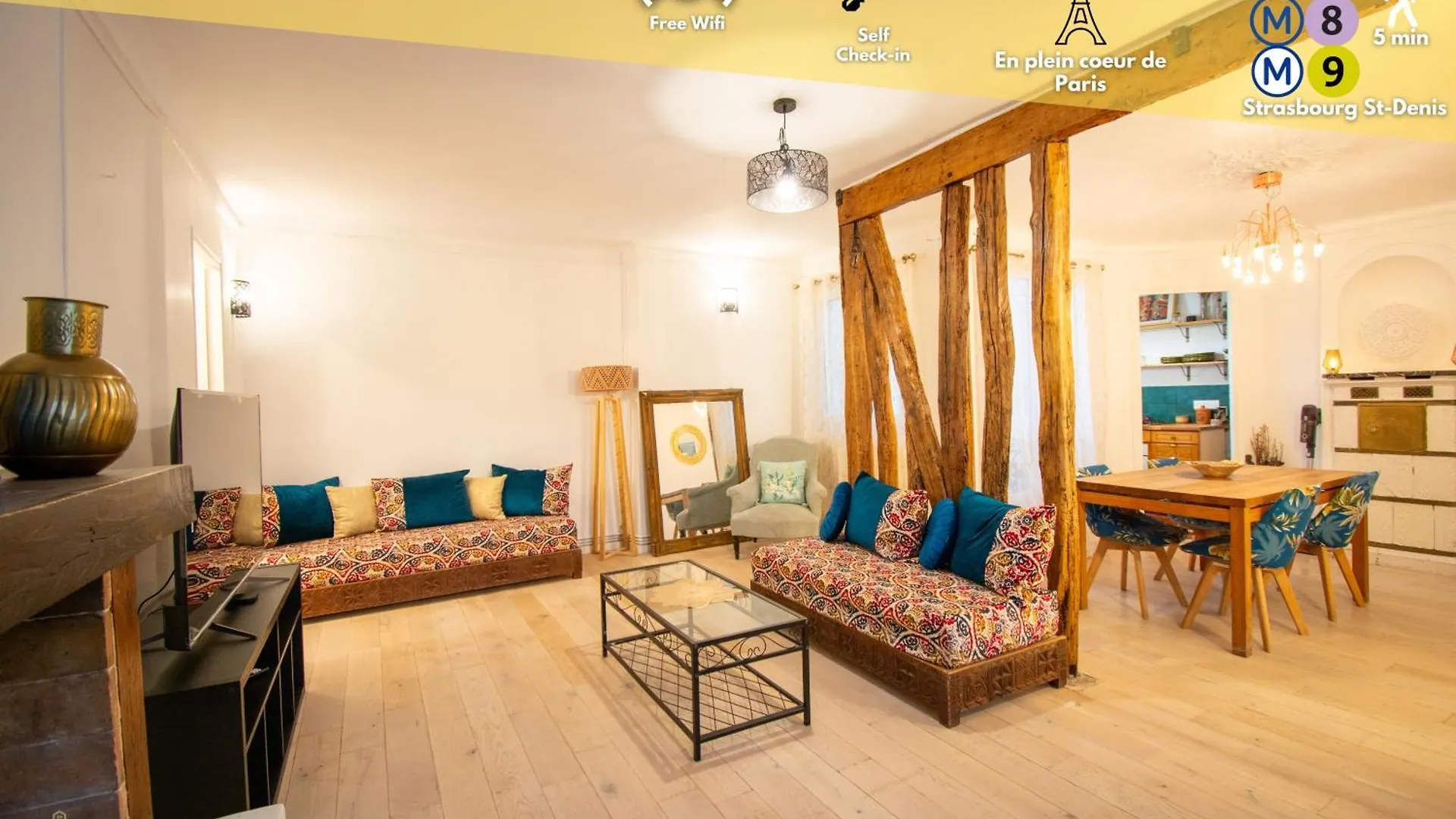 Wonderful Typical Flat 3 Bedrooms / 6 Pax